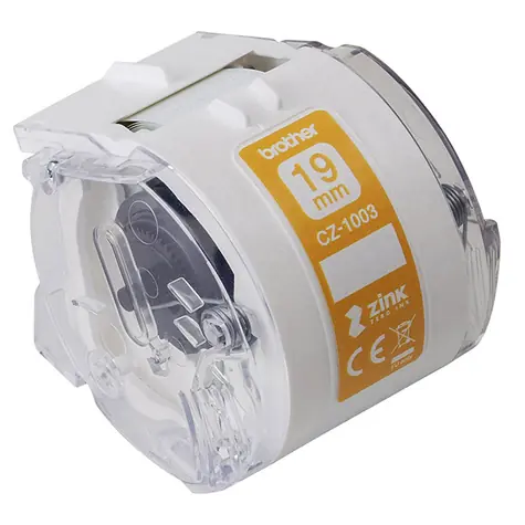 Brother - Taśma papierowa CZ1003 (pełny kolor szerokość 19 mm) / długość 5m