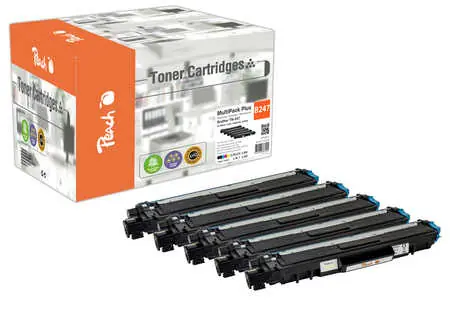 Alternatywny toner Peach TN247 CombiPack PLUS / DCP-L3550CDW i HL-L3210CW i MFC-L3730CDN