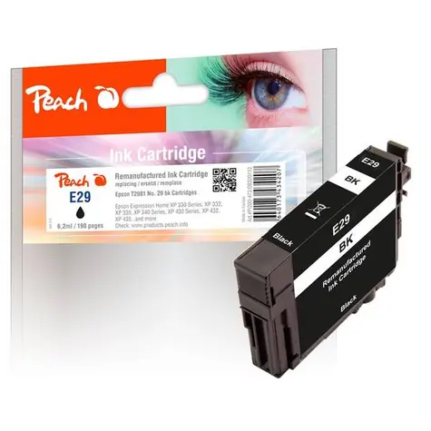 Peach alternatywny wkład Epson T2981 czarny / Epson Expression Home XP-235 / 6,2 ml