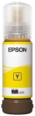 Oryginalny tusz Epson 108 EcoTank żółty / do L8050 / 70 ml 