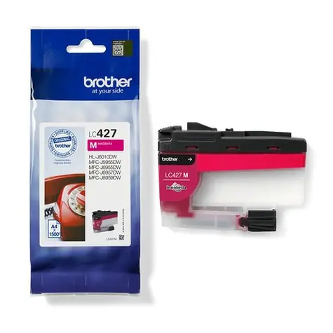 Oryginalny wkład Brother LC427M magenta / do MFC-J5955DW / 1500 stron