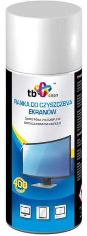 TB Clean pianka czyszcząca do wyświetlaczy