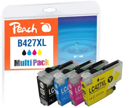 Peach LC-427XL alternatywna kaseta MultiPack / do Brother HLJ 6010 DW / 1x6 000 i 3x 5000 stron