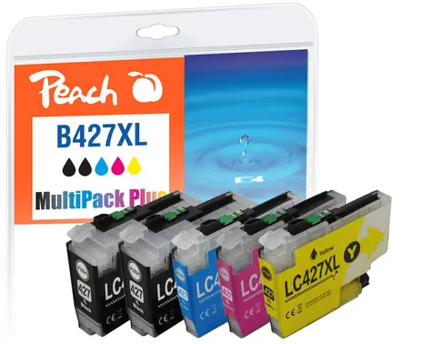 Alternatywny wkład Peach LC-427XL MultiPack PLUS / do Brother HLJ 6010 DW / 2x6 000 i 3x 5000 stron