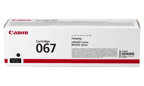 Oryginalny toner Canon CRG 067 czarny / do LBP631Cw i LBP633Cdw i MF651Cw i MF655Cdw i MF657Cdw / 1350 stron