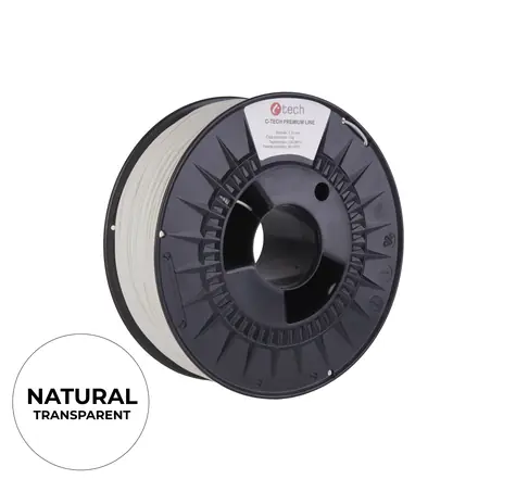 Filament PLA C-tech Premium Line naturalny | 1,75 mm | 1kg