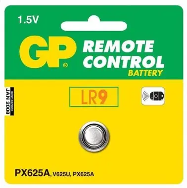 GP 625A, bateria alkaliczna guzikowa kompatybilna z LR9