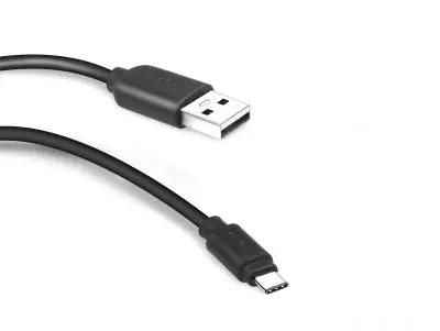 SBS Kabel do transmisji danych USB-C 1,5 m, czarny