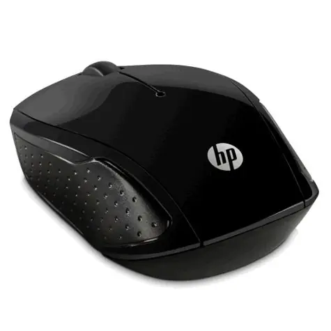 Mysz bezprzewodowa HP 200 czarna / bezprzewodowa mysz optyczna / 1000 DPI 