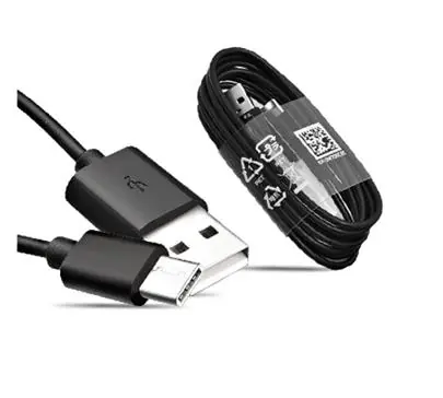 Kabel do transmisji danych Samsung EP-DW700CBE USB-C czarny / 1,5m