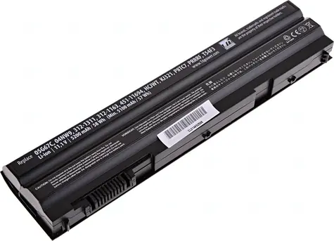 Bateria T6 Power do DELL Latitude (5200 mAh) / E6420 / E6430 / E6520 / E6530 / E5420 / E5430 / E5520 / 6 ogniw / 5200 mAh