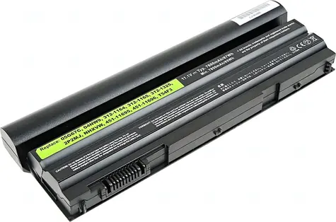 Bateria T6 Power do DELL Latitude 7800 mAh / E6420 / E6430 / E6520 / E6530 / E5420 / E5430 / E5520 / 9 ogniw 