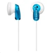 Sony MDR-E9LPL - Słuchawki douszne, przetwornik 13,5 mm, magnes neodymowy, kabel 1,2 m, Niebieski