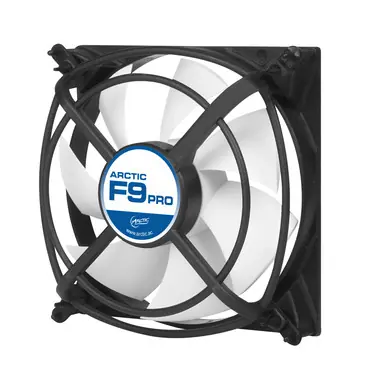 ARCTIC F9 PRO / 92 mm / Łożysko Fluid Dynamic / 0,4 Sone @ 2000 RPM / 66,3 m3h / 3-pin