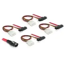 Kabel DeLock SAS mini 36-pinowy - 4X SAS 29-pinowy 50 cm