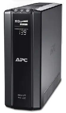 APC Back-UPS Pro BR1500GI / 1500VA Oszczędzanie energii (865W) / wyświetlacz LCD