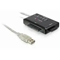 Konwerter DeLock USB 2.0 > SATA 22, 16, 13 pin zewnętrzny