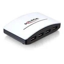 DeLock HUB USB 3.0 4-portowy zewnętrzny + zasilacz