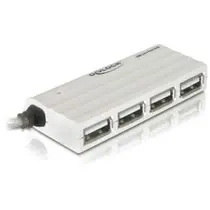 DeLock zewnętrzny cienki 4-portowy koncentrator USB 2.0