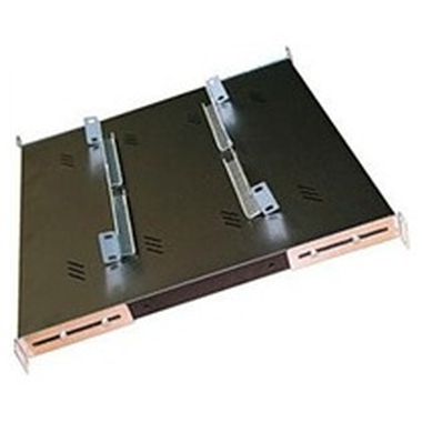 Półka perforowana 1U/650mm, maksymalne obciążenie 80kg