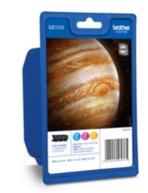 Brother LC1240RBWBP / magenta, żółty, cyjan / 3x 600 stron / zestaw oryginalny