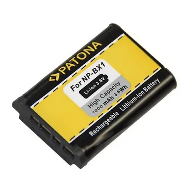 Bateria PATONA do foto Sony NP-BX1 1000mAh