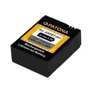 Bateria PATONA do kamery wideo GoPro HD Hero 3 1180mAh Li- POL