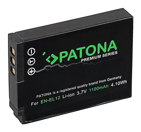 Bateria PATONA EN-EL12 1100mAh Li ION Premium