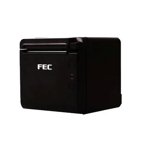 Fec TP-100 czarny / kasa fiskalna / 83mm / drukarka termiczna / 203dpi / USB / RS232 / LAN