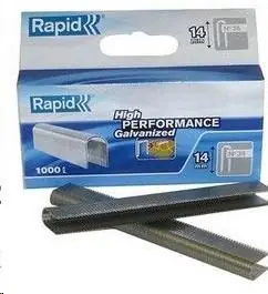 Klamry Rapid 36 wkładów 14mm metalowe / 1000 szt.