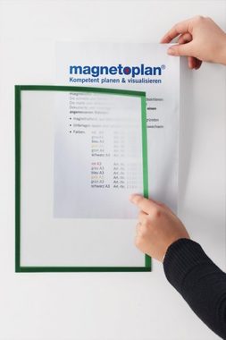 Magnetoplan Magnetofix A4 Ramka magnetyczna czerwona (5 szt.)