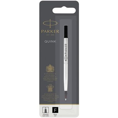 PARKER Quink Roller F czarny 1 szt. / wkład do wałka (pisarek ceramiczny)