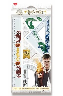 Maped Zestaw linijek Harry Potter 4 szt