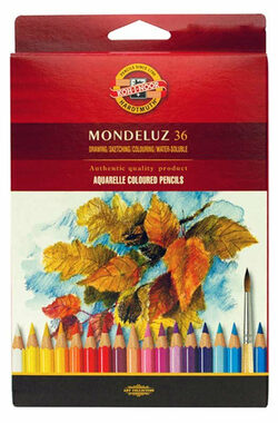 KOH-I-NOOR Kredki akwarelowe Mondeluz 3719 - 36 szt