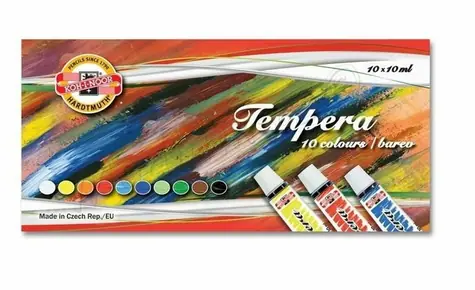 KOH-I-NOOR Farby temperowe 10x10ml