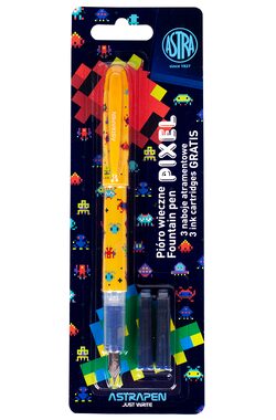 Pióro wieczne ASTRA Pixel z 3 wkładami
