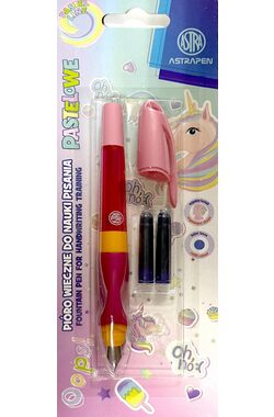 ASTRA Pióro wieczne Unicorn z 2 wkładami