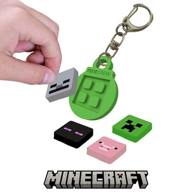 Klips PIXIE CREW MINECRAFT / brelok / od 6 lat