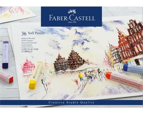 Faber-Castell Pastele suche - kartonik 36 szt.