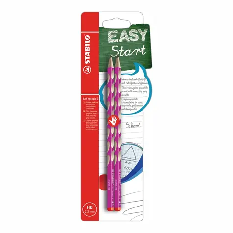 STABILO® EASYgraph S różowy - opakowanie 2 szt.
