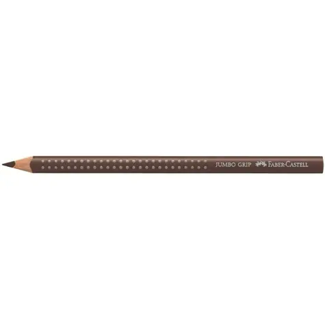 Kredki trójkątne Faber-Castell / 12 szt. / brązowe