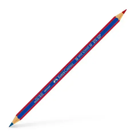 Faber-Castell Dwukolorowy ołówek / czerwono-niebieski