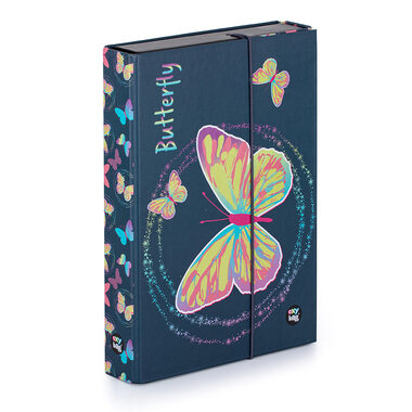 Pudełko na notatnik OXYBAG A5 Jumbo OXY Style Mini Butterfly