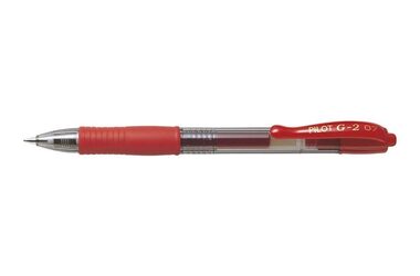 Długopis żelowy PILOT Roller / 0,7 mm / czerwony