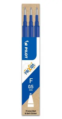 Wkłady PILOT Pilot Frixion / 0,5 mm / 3 szt. / niebieskie