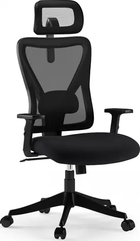 SENSE7 Tone black / Fotel ergonomiczny biurowy / nośność 130 kg