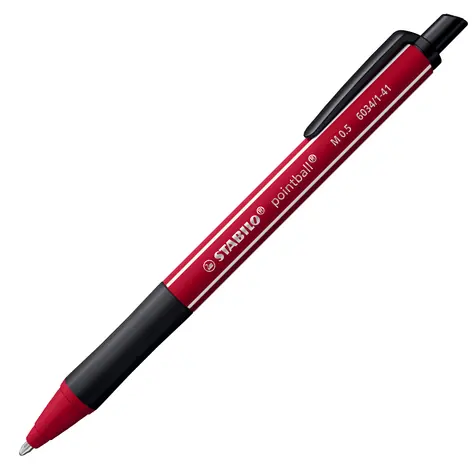 Pointball STABILO® NatureCOLORS Wildflower - Długopis - burgundowo-czerwony