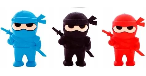 ASTRA Gumowe Ninja 1 szt. (mix)