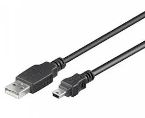 Kabel USB PremiumCord , AB mini, 5-pin, 1 m