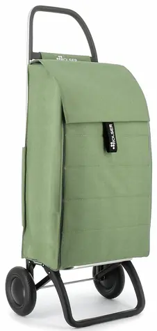 Torba na zakupy Rolser Jolie Tweed 2 na kółkach, zielona